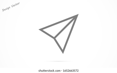 A location symbol and mark on the map vector icon. A sign of a route. An illustration of gps navigation and coordinates. A label on the map. Globe icon.

