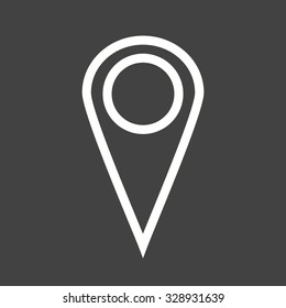 Location, tag, label icon vector image. Can also be used for phone and communication. Suitable for use on web apps, mobile apps and print media.