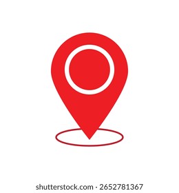 Imagen de Vector de Locación Tag para ser utilizada en aplicaciones de Web, aplicaciones móviles y medios impresos.
