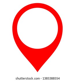 location tag vector. to tag something or somebody.
