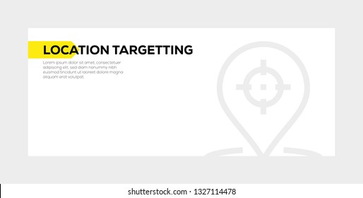 LOCATION TARGETTING BANNER CONCEPT