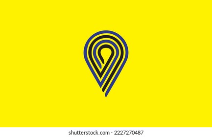 location theme area vector logo design.