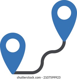 Icono de localizador aislado en fondo blanco. Ilustración vectorial. Eps10. Icono de vector para el diseño y aplicación de sitios web