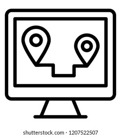 Location tracker on web