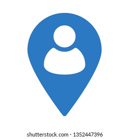 location user glyph double color