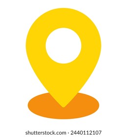 Location user interface icon illustration