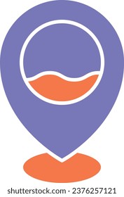 icono de diseño de vector de ubicación para descargar.eps