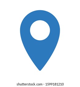 location vector glyph color icon 