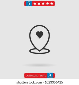 location vector icon