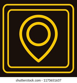location vector icon
