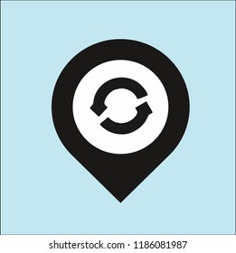 location vector icon