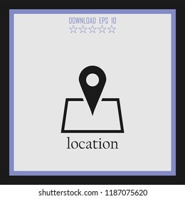 location vector icon