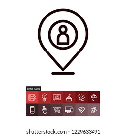 Location vector icon