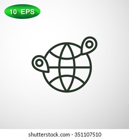 location vector icon