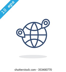 location vector icon