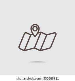location vector icon