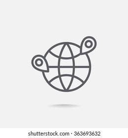 location vector icon