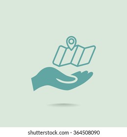 location vector icon