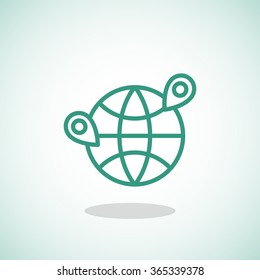 location vector icon