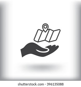 location vector icon