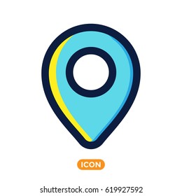 Location Vector Icon
