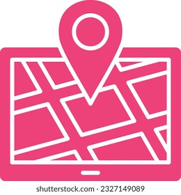 Icono de vector de ubicación. Se puede usar para imprimir, móviles y aplicaciones web.