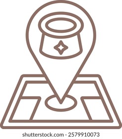 Location vector icon. Can be used for printing, mobile and web applications.