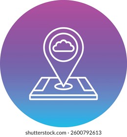 Location vector icon. Can be used for printing, mobile and web applications.