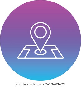 Location vector icon. Can be used for printing, mobile and web applications.