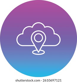 Location vector icon. Can be used for printing, mobile and web applications.