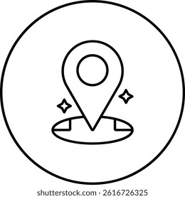 Location vector icon. Can be used for printing, mobile and web applications.