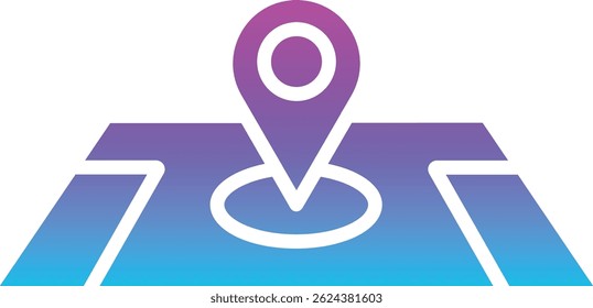 Ícone do vetor de local. Pode ser usado para impressão, aplicativos móveis e da Web.