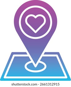 Ícone do vetor de local. Pode ser usado para impressão, aplicativos móveis e da Web.