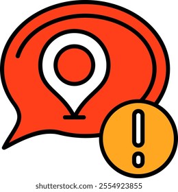 Location Vector Icon Design Symbol