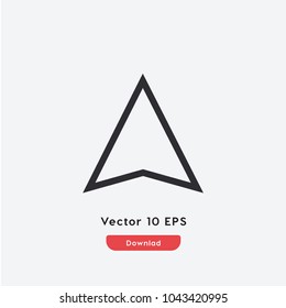 Location vector icon. Direction,pin symbol. Best modern flat pictogram illustration for web and mobile apps design.