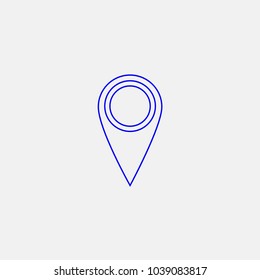 location vector icon illustration.