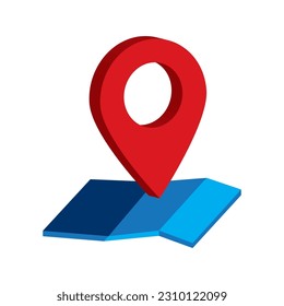 location vector icon illustration abstract template design