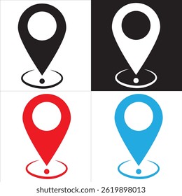 Location vector icon. vector illustration. EPS 10 AI