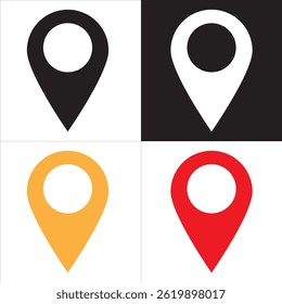 Location vector icon. vector illustration. EPS 10 AI