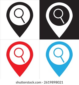 Location vector icon. vector illustration. EPS 10 AI