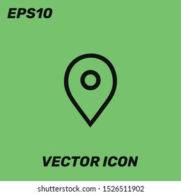 Location vector icon illustration. Ui/Ux. Premium quality. 
