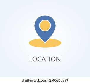 Location Vector, Icon Or Logo Sign Symbol Illustration