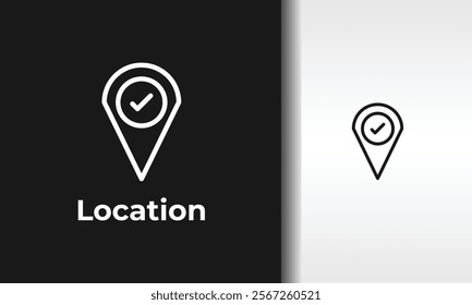 Location Vector, Icon Or Logo Sign Isolated Symbol Illustration