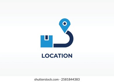 LOCATION vector, icon or logo sign isolated symbol illustration