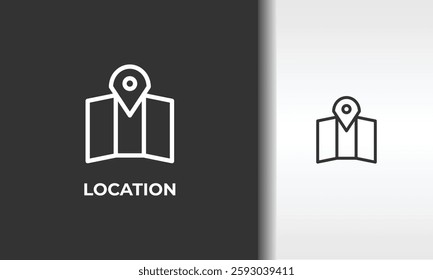 Location Vector, Icon Or Logo Sign Isolated Symbol Illustration