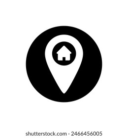 Location vector icon. Pin icon. Map pin illustration sign. point symbol. Position log