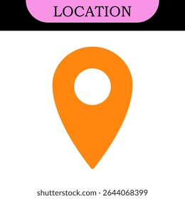 location vector icon set. point illustration sign collection. position symbol. place logo. colorful set of icons