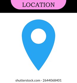 location vector icon set. point illustration sign collection. position symbol. place logo. colorful set of icons