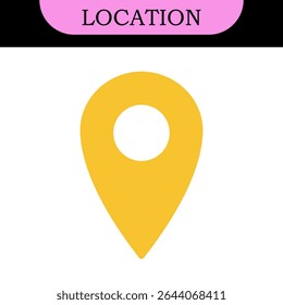 location vector icon set. point illustration sign collection. position symbol. place logo. colorful set of icons