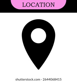 location vector icon set. point illustration sign collection. position symbol. place logo. colorful set of icons